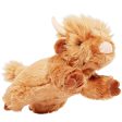 Fluff & Tuff Shaggy Cow Dog Toy on Sale