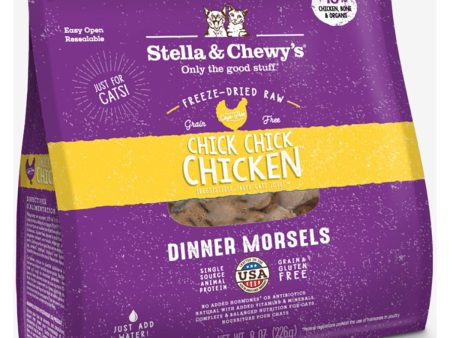 Stella & Chewy s Chicken Dinner Morsels Cat Food - 8 oz For Sale