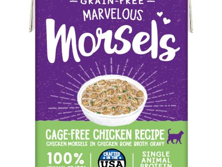 Stella & Chewy s Marvelous Morsels Cage-Free Chicken Recipe Cat Food - 5.5oz Online now