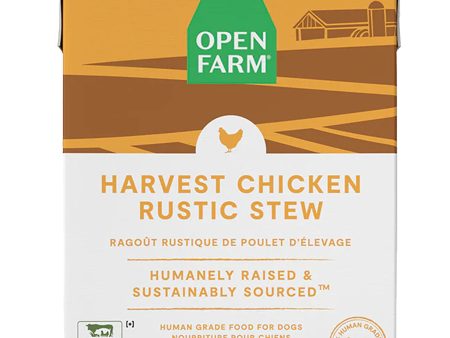 Open Farm Rustic Stew Harvest Chicken Canned Dog Food  - 12.5oz For Cheap