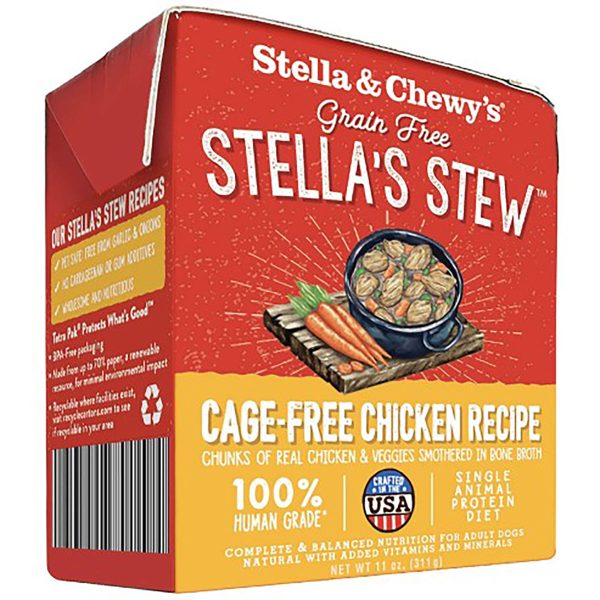 Stella & Chewy s Cage-Free Chicken Recipe Dog Stew - 11oz Hot on Sale