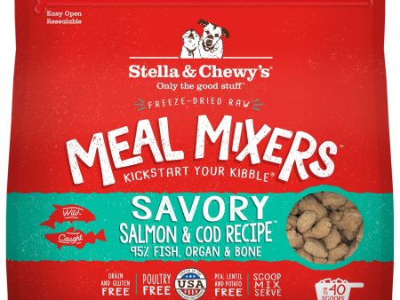 Stella & Chewy s Meal Mixers Salmon & Cod Dog Food Topper - 18oz Online now