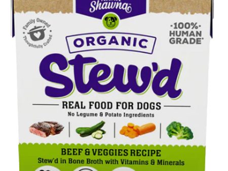 Mama Shawna Organic Stew d Dog Beef & Veggies 11 oz Online Sale