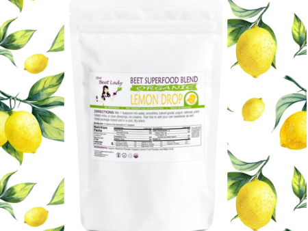 The Beet Lady LEMON DROP Beet Food Nutritional Therapy Powder for Digestion and Purification 6 oz Discount