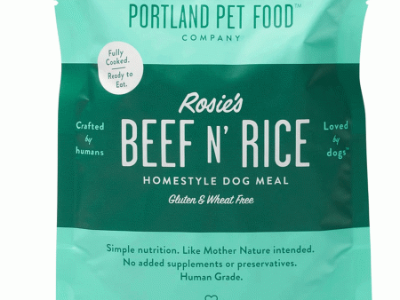 Portland Pet Food Company Beef & Rice Meal Pouch Online Hot Sale