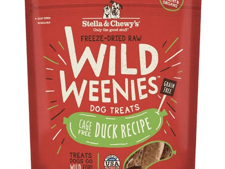 Stella & Chewy s Cage-Free Duck Wild Weenies Dog Treats - 3.25oz Hot on Sale