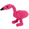 Jax & Bones Fran Flamingo Rope Dog Toy For Cheap