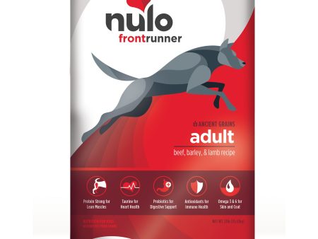 Nulo FrontRunner Beef, Barley & Lamb Dog Food Fashion