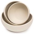 Fuzzyard Silicone Dog Bowl - Sandstone Hot on Sale