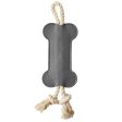 Jax & Bones Hitch & Bone Rope Dog Toy - Black Discount