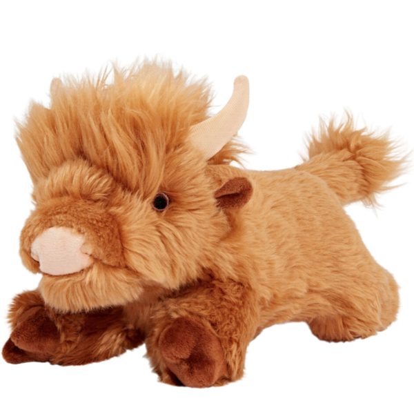 Fluff & Tuff Shaggy Cow Dog Toy on Sale