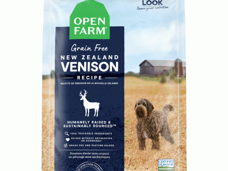 Open Farm New Zealand Venison Dry Dog Food on Sale