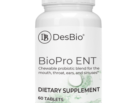 Desbio BioPro ENT Probiotic 60 chewable tablets Sale