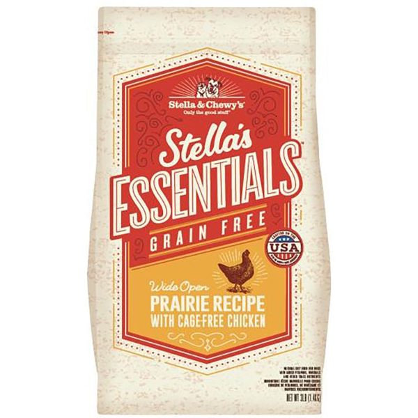 Stella & Chewy s Essentials Prairie Recipe Cage-Free Chicken Dog Food Online now