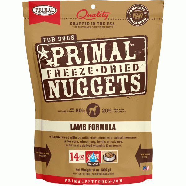 Primal Freeze-Dried Lamb Formula Dog Food For Cheap