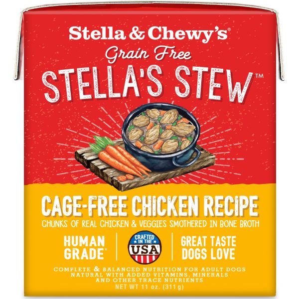 Stella & Chewy s Cage-Free Chicken Recipe Dog Stew - 11oz Hot on Sale