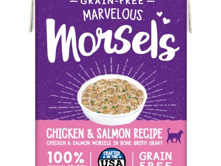 Stella & Chewy s Marvelous Morsels Chicken & Salmon Medley Cat Food - 5.5oz Online now