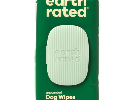 Earth Rated Grooming Wipes Unscented 60ct Sale