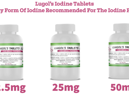 Life s Healthiest Iodine LUGOL S TABLETS For Sale