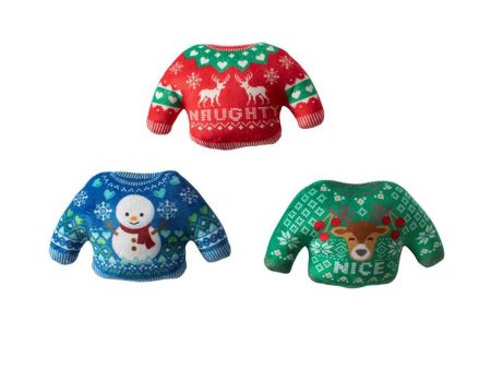 Fringe The Snuggle is Real Sweater Set Dog Toy Online Sale