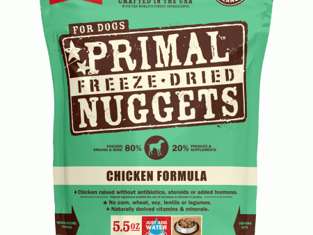 Primal Freeze-Dried Chicken Formula Dog Food For Sale